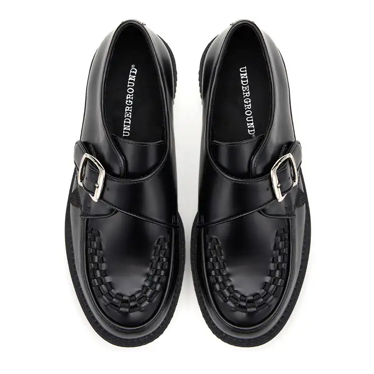 King Tuts Creepers Cuir Noir – Image 5